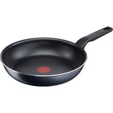 Odea Tefal C38508 Xl Force Kızartma Tavası 32 cm | Yapışmaz Kaplama | Dayanıklı | Sağlam | Termal Sinyal | Difüzyon Baz Tava Tabanı | Ekstra Büyük Şekil | Sağlam Sap | Siyah
