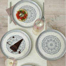 Odea Keramika Stone Nordic Servis Tabağı 28 cm 6 Adet 21427
