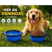 Odea Katlanabilir Kedi Köpek Mama Su Kabı
