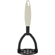 Odea Patates Ezici, Siyah Plastik Gövde, Bej Ergonomik Saplı Bpa Içermez Isıya Dayanaklı Teflon Çizmez