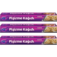 Odea Parex Pişirme Kağidi 8 mt Üçlü Paket