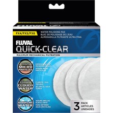 Odea Fluval Ince Filtre Keçe, Fluval Fx4, Fx5 ve Fx6 Dış Filtreler Için, 3'lü Paket