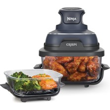 Odea Ninja Crıspi 4-In-1 Taşınabilir Cam Hazneli Pişirme Sistemi - Blue FN101EUGY