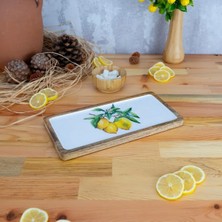 Odea Bambum Kangura Limon Dikdörtgen Tepsi Küçük