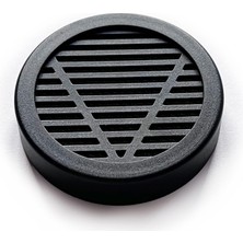 Odea Oem Humidor Puro Kutusu Nemlendirici Haznesi, Yuvarlak Abs, 58X13MM, Siyah