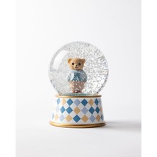 Odea Voir Bear Kar Küresi - Bej/mavi
