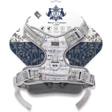Odea M-Pets Haute Couture Köpek Göğüs Tasması Mavi (L)