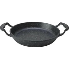 Odea Eda Yuvarlak Döküm Sahan Gri 18 cm ZK-961