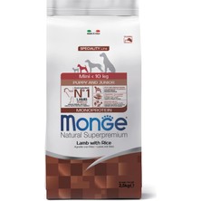 Odea Monge Mini Puppy Junior Tek Proteinli Kuzulu Pirinçli Yavru Köpek Maması 7,5 kg