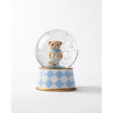 Odea Polo Bear Kar Küresi - Somon/mavi