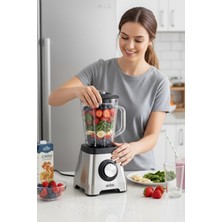 Odea 1.5l 400W 6’lı Çelik Bıçak Buz Kırma Paslanmaz Turbo Cam Blender Inox SHB-7519