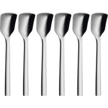 Odea Wmf Nuova 6 Parça Dondurma Kaşığı Seti, 14 Cm, Cromargan® Yüksek Kaliteli Parlak Paslanmaz Çelik, Bulaşık Makinesinde Yıkanabilir
