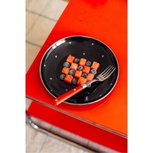 Odea Star Emaye Pasta/sunum Tabağı 21CM