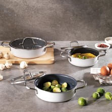 Odea Schafer Everyday 3 Lü Sahan Seti 6 Parça-Krem
