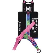 Odea M-Pets Urban Style Lava Norwegian Köpek Göğüs Tasması (M)