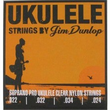Odea Jim Dunlop DUQ301 Soprano Ukulele Teli