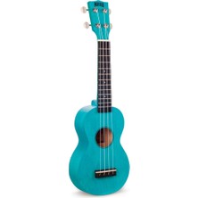 Odea Mahalo ML1AB Island Series Soprano Ukulele (Aqua Blue)