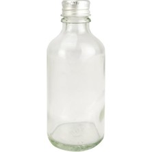 Odea Digithome 6’lı 50 ml Gümüş Metal Kapaklı Cam Zencefil Shot Şişesi Söz Nişan Hediyelik Kolonya Şişesi C1-1-149