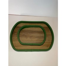 Odea Bybars Tepsi Seti (2li) Sunumluk