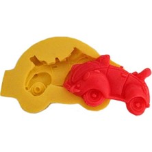 Odea Üstü Açık Vosvos Figürlü Silikon Pasta Kokulu Taş ve Sabun Kalıbı 6X4X1,5 cm