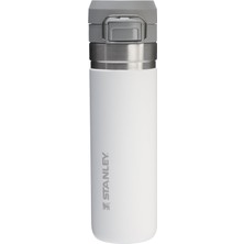 Odea Stanley Go Quick Flip Paslanmaz Çelik Termos, Beyaz (Frost), 0.7 Litre