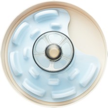 Odea Petdreamhouse Köpekler Için Spin Interaktif Besleme Kasesi, Ufo Mavi Tasarım, Seviye = Zor/gelişmiş