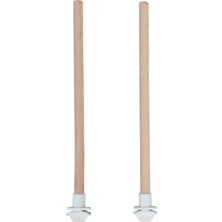 Odea X-Perk Ahşap Kuş Tüneği Kuş Tünek 2 Adet Boy 15 cm Çap 10 mm