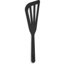 Odea Greenpan Silikon Balık Spatula – Mat Siyah, Platinum Serisi, Çelik Gövdeli, 200°C Isıya Dayanıklı, Bpa’sız