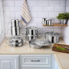 Odea Aryıldız Vento Prestige Steel 20 Parça Ideal Set