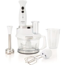 Odea Arzum AR1004 Blender Seti, 800ML ve 1.5l Hazne, 1000W, Beyaz