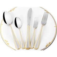 Odea Mikasa Moor Classico Gold 30 Parça Çatal Kaşık Bıçak Seti