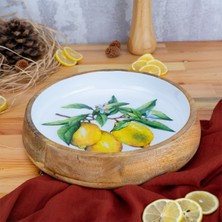 Odea Bambum Kangura Limon Sığ Kase Büyük