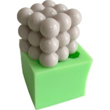 Odea Küçük Bubble Şeklinde Silikon Kokulu Taş ve Mum Kalıbı 4X4X4 cm DOP13763093IGO
