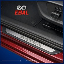 Ebal Oto Opel Astra H 2004-2010 Krom Kapı Eşik Koruması 4 Parça Paslanmaz Çelik Abs Çerçeve