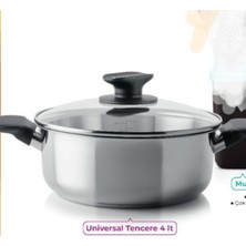 Odea Tupperware Çelik Tencere 4 Lt