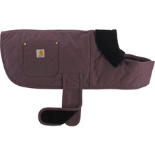 Odea Carhartt Firm Duck Yalıtımlı Köpek Görevlendirme Kabanı, Derin Şarap, Medium