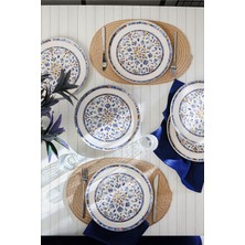 Odea Keramika Sapphire Nordic Servis Tabağı 28 cm 6 Adet 22743