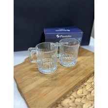 Odea Pasabahce Yeni Seri Elysia 2 Li Kulplu Bardak-Fincan 250CC 55432 ADNHM071
