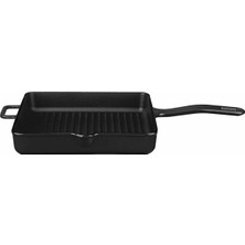 Odea Leggno Flame 30X30 cm Izgara Tava Siyah