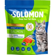 Odea Yetişkin Somon'lu Süper Premium 1,5 kg Somonlu Kedi Maması - Hipoalerjenik - Düşük Tahıllı - Yüksek Hayvansal Protein Oranlı - Tüy Dökülme Engelleyici - Kolay Sindirilebilir - Kuru Kedi Maması
