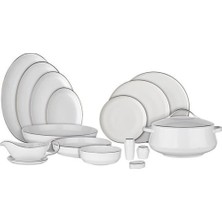 Odea Evalıza Hanedan Yemek Takımı Platin 60 Parça