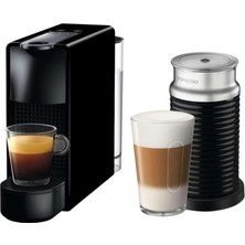 Odea Nespresso Bundle Essenza Mini Black + Aero 3 Bl Kahve Mk.