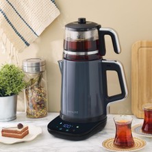 Odea Aryıldız Vision Prime Çay Makinesi Antrasit