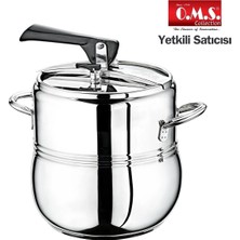 Odea Oms 5104 Klasik Tombik Güveç Düdüklü Tencere 14 Litre