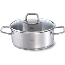 Odea Fissler Viseo Cam Kapak Kısa Tencere 20 cm