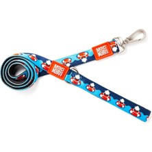Odea Max & Molly Urban Pets Klasik Köpek Tasması, Konforlu Kavrama Kolu, Dayanıklı ve Güçlü Neopren Kumaş, Fırçalanmış Gümüş Donanım, Aksesuarlar Için Üst D-Ring, Aksesuarlar Için Üst D-Halka, Fırçalanmış