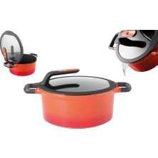 Odea Berghoff Gem Stay Cool Turuncu Tencere 28CM 2307403