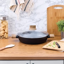Odea Aryıldız Eco Ceramic Kısa Tencere 30 cm