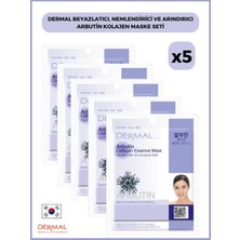 Odea Dermal Beyazlatıcı, Nemlendirici ve Arındırıcı Arbutin Kolajen Maske 23GR 5 Adet