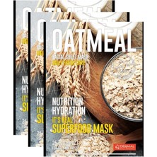 Odea Dermal Besleyici ve Nemlendirici Tüm Cilt Tipleri Için Superfood Yulaf Maskesi 25GR 3'lü Set